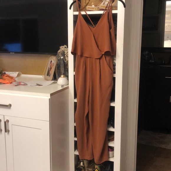 Astr the Label copper sleeveless jumpsuit - Picture 4 of 4